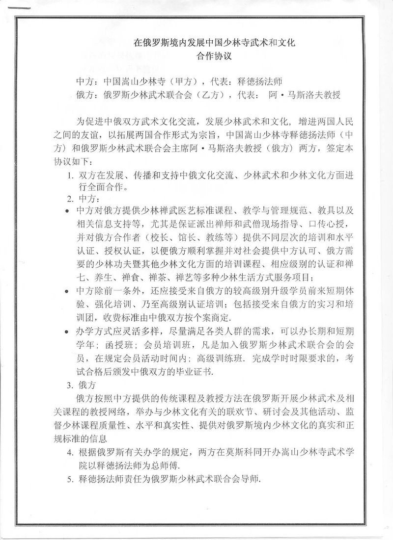 документ, составленный на китайском языке